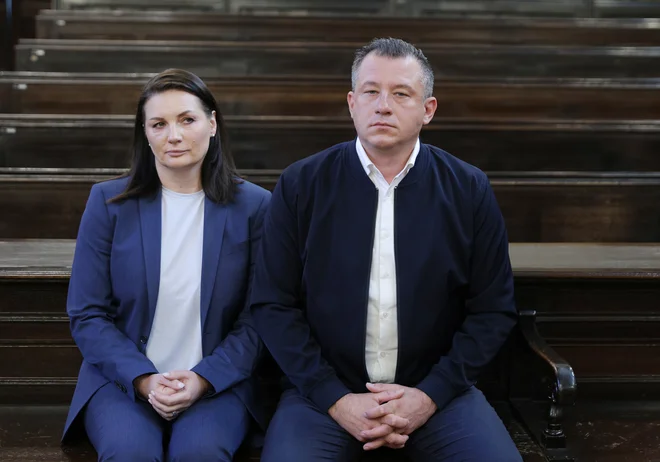 Lidija Mavretič in Marko Hranilović krivdo zavračata. FOTO: Jože Suhadolnik