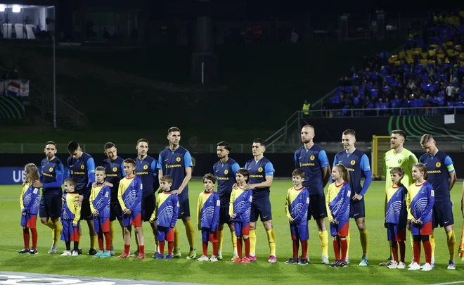 Celjski nogometaši si navdušili tudi v četrtfinalu konferenčne lige s Fiorentino. FOTO: Borut Živulović/Reuters