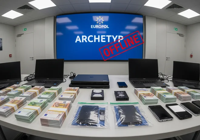 Europol je razbil mrežo spletne trgovine z drogami Archetyp. Slika je simbolična. FOTO: Delo UI
