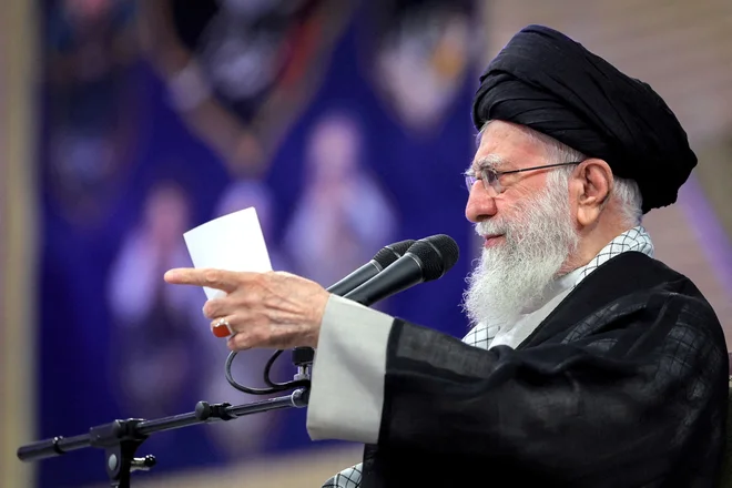Ali Hamenej. FOTO: Office Of The Iranian Supreme Le Via Reuters