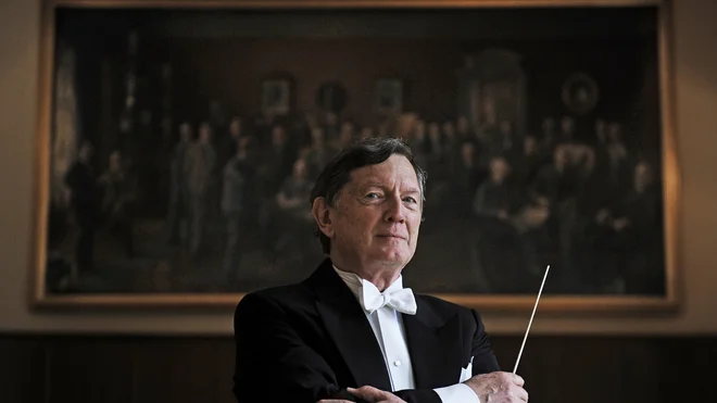 V več kot 50-letni karieri je kot dirigent deloval pri najvidnejših slovenskih in tujih orkestrih, med drugim pri Slovenski in Beograjski filharmoniji ter v Zagrebu, Sofiji, Shenzhenu in.FOTO: Arhiv Festivala Ljubljana