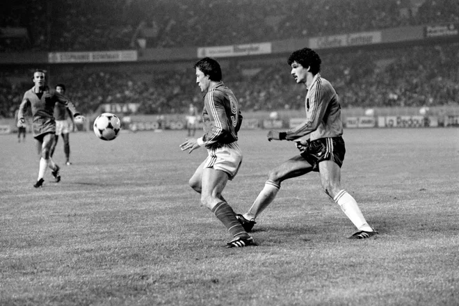 Bil je ključni del zlate generacije, ki je leta 1984 osvojila naslov evropskih prvakov. FOTO: Joel Robine/AFP