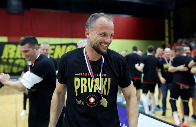 Uroš Zorman bi morda raje igral v evropski ligi, ampak ambicije vodstva kluba so višje. FOTO: Blaž Samec
