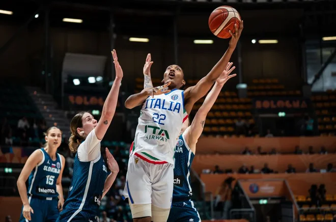 Italijanke so bile predobre za Slovenke. FOTO: Fiba