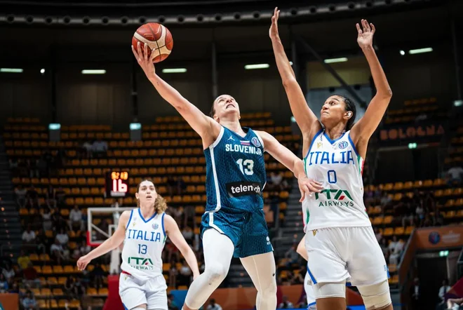Eva Friškovec si je obetala več. FOTO: Fiba