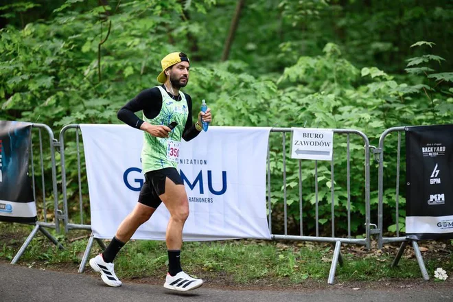 Luka Videtič je lastnik številnih slovenskih rekordov; med drugim v tekih na 12, 24 in 48 ur in na 100 milj. FOTO: Osebni arhiv