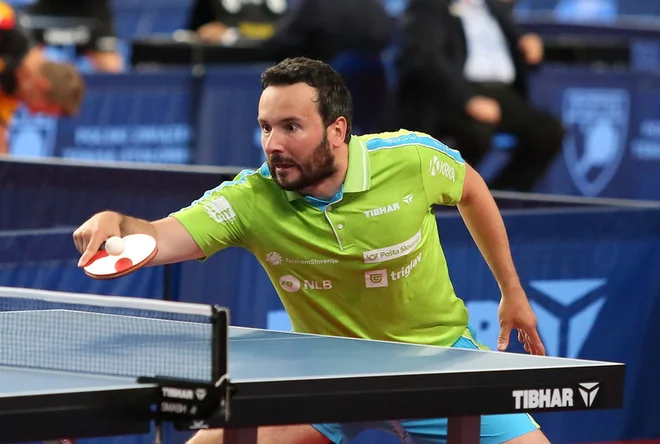 Bojan Tokić med zadnjimi dnevi aktivne kariere. FOTO: WTT