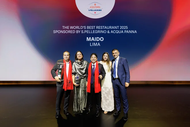 The World's 50 Best Restaurants 2025: zmagovalna ekipa iz Lime FOTO: 50 Best