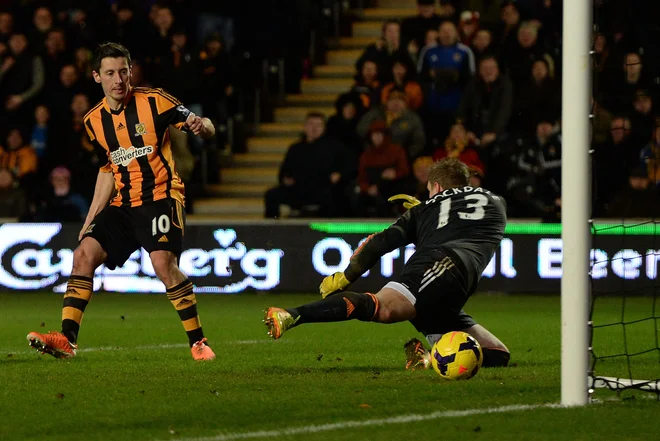 Robert Koren je dosegel štiri gole za 29 golov za Hull City, štiri v premier league. FOTO: Nigel Roddis/Reuters