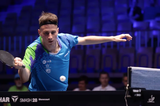 Deni Kožul je izpadel v osmini finala. FOTO: Črt Piksi