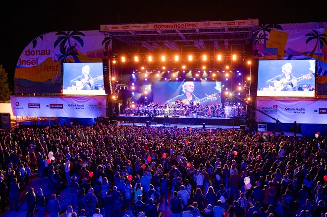 Donauinselfest velja za največji brezplačni glasbeni festival na svetu.
Foto Donauinselfest