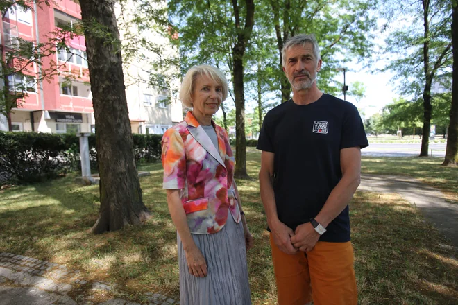 Tanja Cegnar in Andrej Velkavrh – enega od njiju bomo z novim letom pogrešili. FOTO: Grega Kališnik