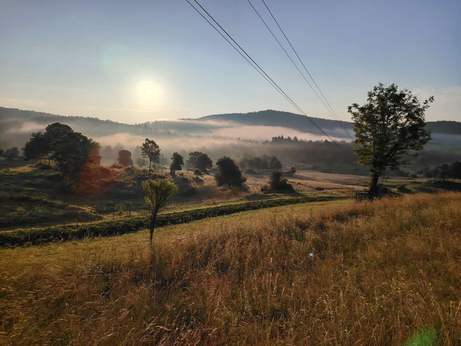 Čudovita krajina, ki si jo moramo prizadevati ohranjati. FOTO: David Knez