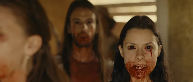 Ljutomerske ulice bodo preplavile horde zombijev. (Na fotografiji prizor iz filma Šalša). FOTO: Foto promocijsko gradivo