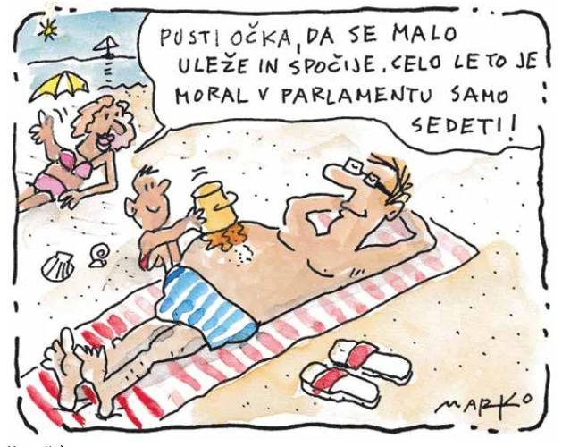 KARIKATURA: Marko Kočevar