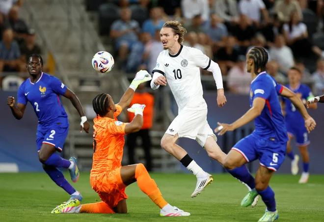 Nemci so v drugem polfinalu večino dela opravili že v prvih 14 minutah. FOTO: David W Cerny/Reuters