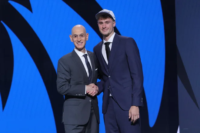 Cooper Flagg je v svoji edini sezoni študentske košarke v povprečju dosegal 19,2 točke. FOTO: Brad Penner/Imagn Images Via Reuters Connect