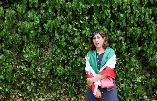 »Iran je za vse Irance začetek in konec, izvor in cilj,« poudarja Sara Afzali. FOTO: Blaž Samec/Delo