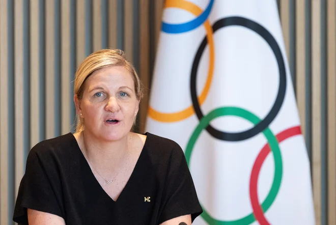 Prva ženska na čelu olimpijskega komiteja je že prevzela vajeti. FOTO: Denis Balibouse/Reuters