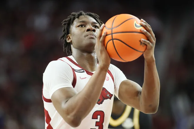 V študentski ligi NCAA je Thiero minulo sezono v povprečju dosegel 15,1 točke. FOTO: Nelson Chenault, Usa Today Sports/Reuters