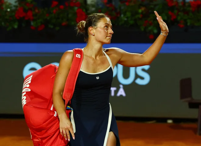 Marta Kostjuk bo favoritinja proti Veroniki Erjavec. FOTO: Yves Herman/Reuters