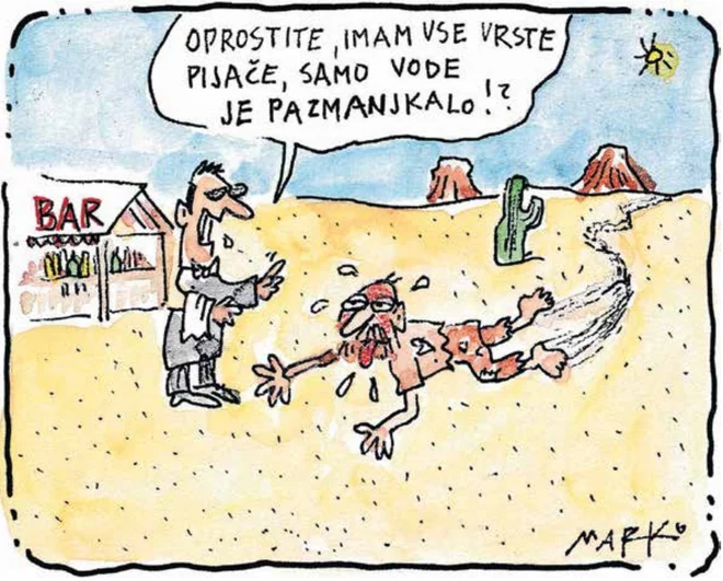 KARIKATURA: Marko Kočevar
