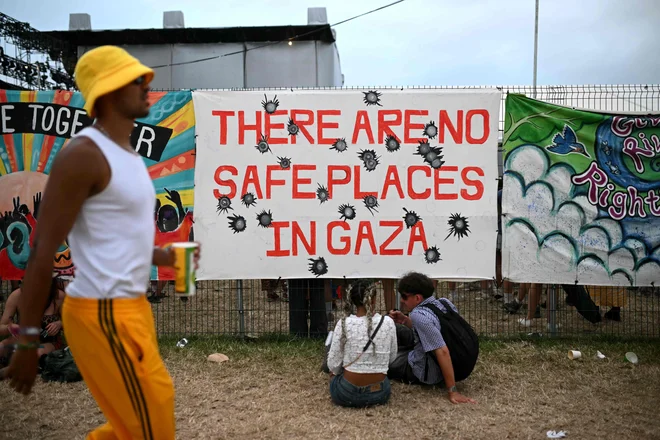 V Gazi ni nikjer varno. FOTO: Oli Scarff/AFP