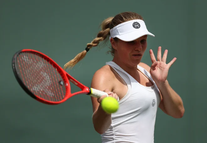 Veronika Erjavec je dosegla prvo zmago na največjih turnirjih. FOTO: Isabel Infantes/Reuters