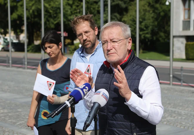 Dušan Keber vztraja, da je odprava najbolj krivičnega davka v državi nujna. FOTO: Dejan Javornik