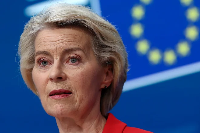 Ursula von der Leyen je prepričana, da industrija in prebivalci pričakujejo njihovo ukrepanje. FOTO. Yves Herman/Reuters