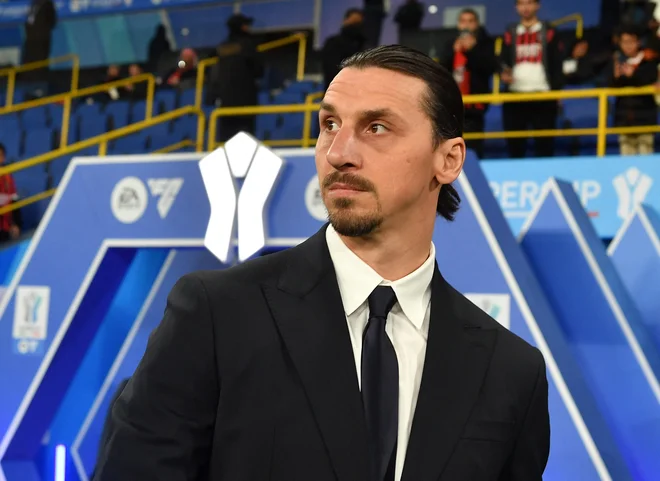 Zlatan Ibrahimović ob odzivu na kritike nekdanjega soigralca ni skoparil z besedami. FOTO: Jennifer Lorenzini/Reuters