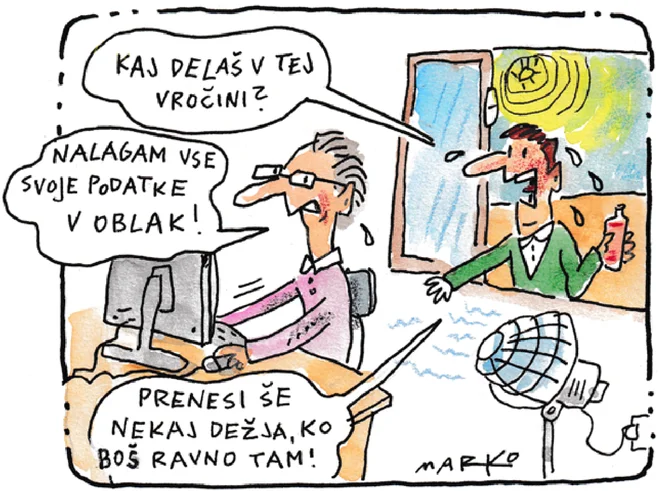 KARIKATURA: Marko Kočevar