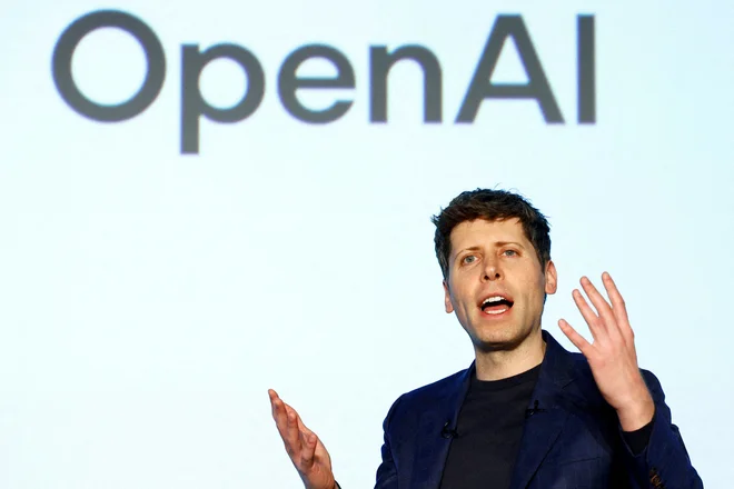 Sam Altman rad ponavlja, da bo kmalu »inteligenca poceni kot voda«. FOTO: Kim Kyung-Hoon/Reuters