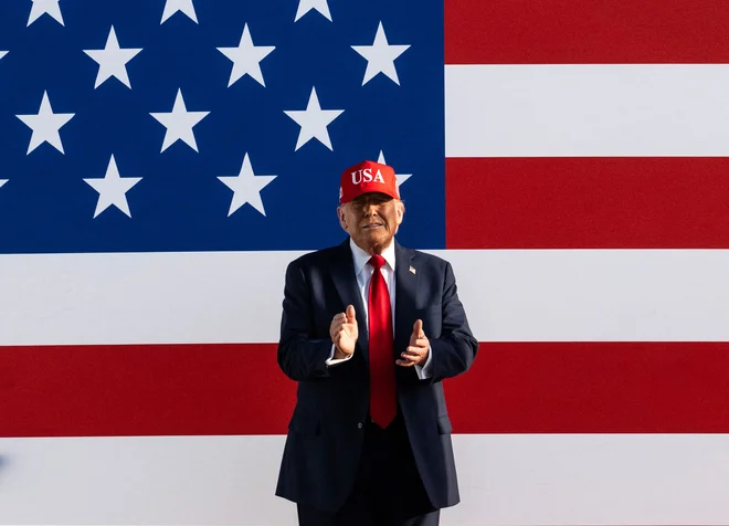Ameriški predsednik Donald Trump. FOTO: Andrew Caballero-reynolds/Afp