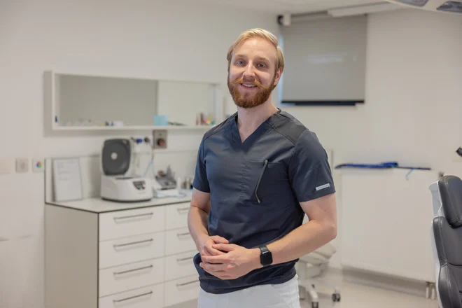 dr. Martin Trampuš je pred kratkim diplomiral. FOTO: Črt Piksi