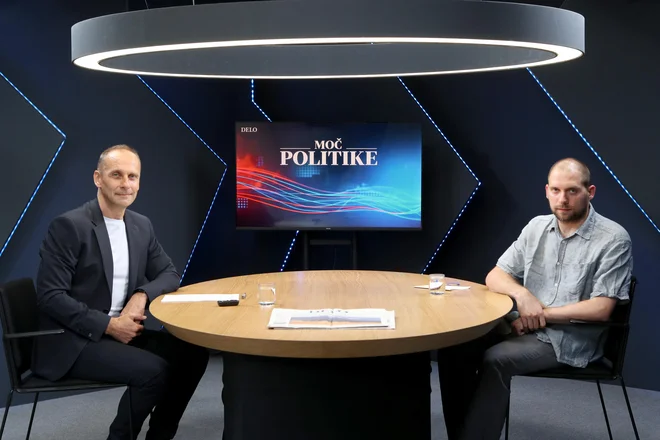 Tokratni gost podkasta Moč politike je bil politolog dr. Marko Hočevar. Foto Marko Feist