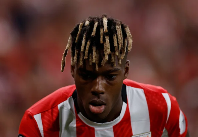 Nico Williams ostaja v Bilbau. FOTO: Vincent West/Reuters