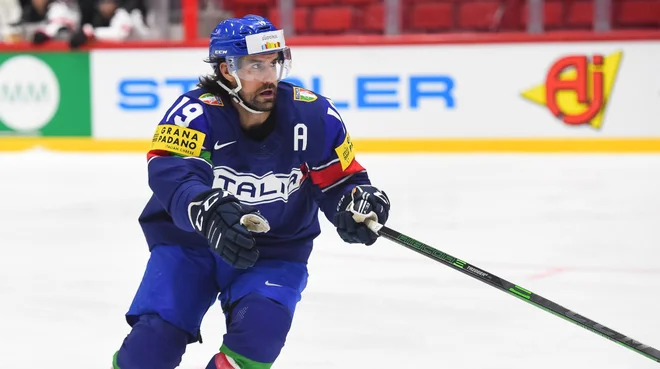 Alex Petan je italijanski reprezentant. FOTO: IIHF