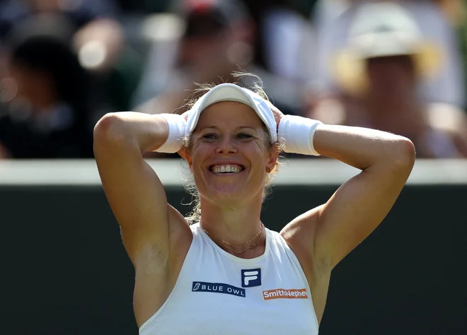 Laura Siegemund je priredila presenečenje. FOTO: Isabel Infantes/Reuters