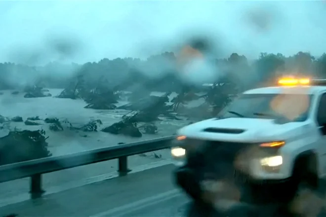 Izsek iz videa. FOTO: ABC Affiliate KSAT via Reuters