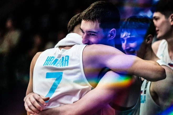 Slovenski upi so navdušili. FOTO: Fiba