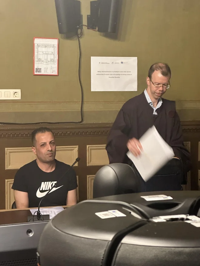 Rašid Aziz trdi, da ni terorist. FOTO: Tomica Šuljić