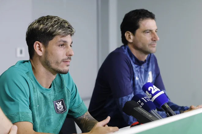 Trener Jorge Simao ne čuti pritiska, kapetan Agustin Doffo pa zatrjuje, da v Olimpijinem dresu vedno daje vse od sebe. Foto Leon Vidic