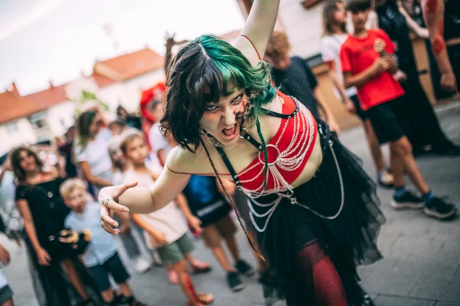 Ljutomer so zasedli zombiji. FOTO: Grossmannov festival 