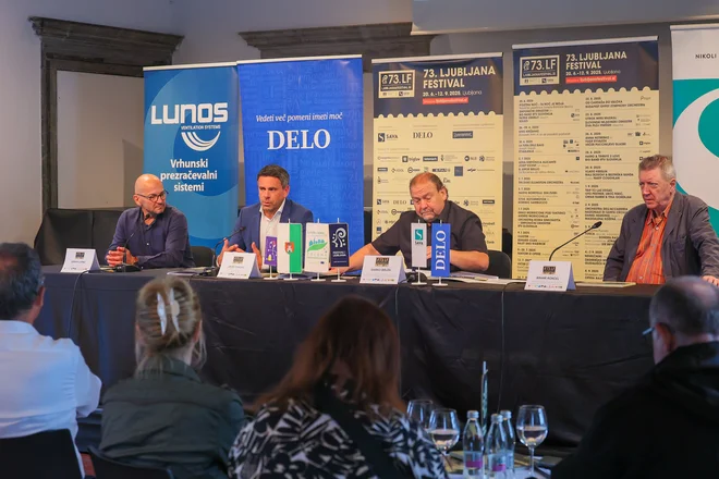 Vodstvo Ljubljana Festivala je napovedalo izjemne odrske izkušnje. FOTO: Črt Piksi/Delo