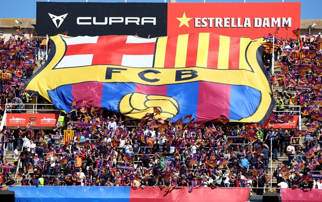 Barcelona je igrala tekme minule sezone na olimpijskem štadionu. FOTO: Albert Gea/Reuters