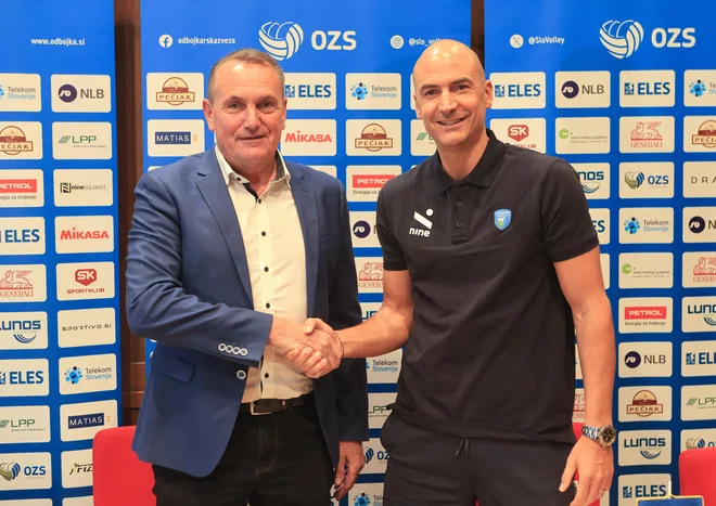 Predsednik OZS Metod Ropret je po prvih tednih navdušen nad selektorjem Fabijem Solije. Daljši pogovor z Ropretom lahko preberete v sobotnem Delu. FOTO: Dejan Javornik
