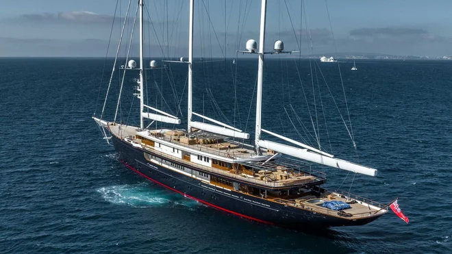 Jahta Koru, ki jo je zgradilo podjetje Oceanco. Foto Oceanco