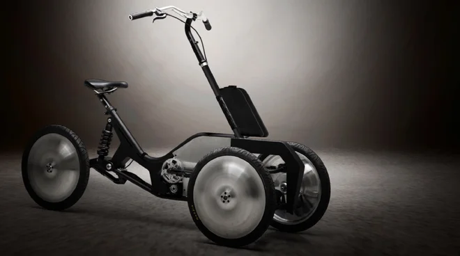 Simbolna fotografija. Električni nagibni tricikel Mean Lean Machine. FOTO: Arcimoto Foto Arcimoto