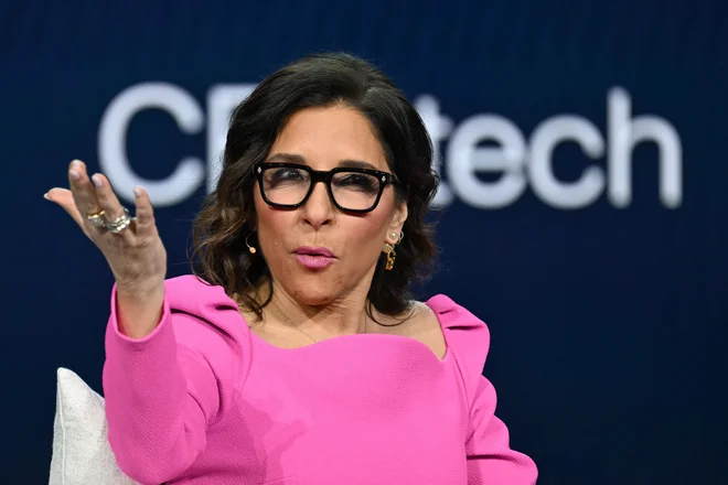 Linda Yaccarino odhaja od Muska. FOTO: Patrick T. Fallon/AFP
